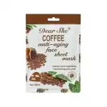 Dear She Coffee ránctalanító arcmaszk – 28 ml 1090, nagykereskedelem