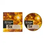 Szemmaszk 24 karátos arannyal és kollagénnel – Sadoer 24K Golden + Collagen szemmaszk 80 darab / 100 g SD91239, nagykereskedelem