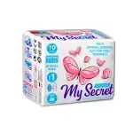 My Secret - Daily NORMAL sanitary napkins with flexible wings SENSITIVE, wholesale