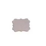 Placuta decorativa dreptunghiulara 2 - 6 x 8 cm - C-ART, angro