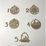 Figurina Mdf - Glob traforat 10 cm - C-ART, engros