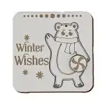 Gift tag - Teddy bear - Christmas - C-ART, wholesale