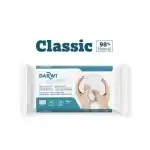 0396 - Pasta de modelat - Darwi Clasic 500 g - Culoare alba, engros