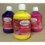Farba akrylowa matowa 500ml Darwi - Rainbow, hurt