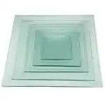 2737 Квадратна стъклена чиния, 30x30см - Pentart, търговия на едро