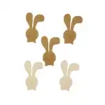 27344 - Set 5 figurine fetru - iepuras - Pentart, en-gros