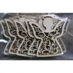 22857 Set of 5 wooden shapes, PENT, no. 96, wholesale