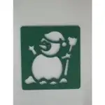 Sablon foam 13 x 14 cm - Om de zapada, en gros