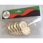 23334 - Set 6 figurine lemn, 5.5cm - PENT., angro