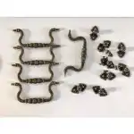 27508 - Set 5 manere minimobilier 90x39mm plus suruburi - Pentart