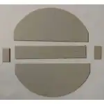 SZTK17 - Cardboard napkin holder, 17 x 7.5 x 3.5cm, wholesale