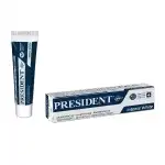Паста за зъби President White, с естествен избелващ ефект 50мл, Супрева на едро