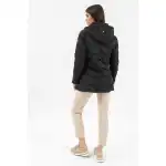 Budmil women's winter jacket, HEATHER25, Black, XS, wholesale
