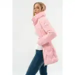 Budmil women's winter jacket, ARMANDA25, Pink, M, wholesale