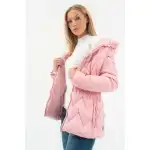 Дамско зимно яке budmil, ARMANDA25, Розово, 2XL, стоки на едро