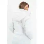 Budmil women's winter jacket, ARMANDA25, White, 2XL, wholesale