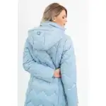 Budmil women's winter jacket, ARMANDA25, Light blue, L, wholesale