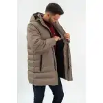 Budmil men's winter jacket, KOLMAN25, Brown, L, wholesale