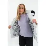 Budmil women's winter jacket, HOLLY25, White, S, wholesale