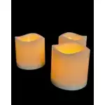 Warm LED electric candle 7.50cm, wholesale
