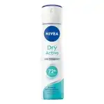 Deodorant Dry Active, Nivea, 48H, 150 ml, engros
