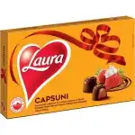 Шоколадови бонбони Laura с ягоди 138 г, на едро