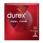 Презервативи Durex Feel Thin, 3 броя, на едро