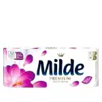 Milde Relax Purple toalettpapír 8 tekercs, 3 rétegű, nagykereskedelmi
