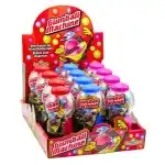 Забавни бонбони - Комплект от 12 диспенсъра за дъвки Funny Candy, 40 г, на едро
