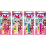 Близалки с плодов вкус, Pez Cabby блистер за къщичка за кукли + 2 пълнителя, 17 г, на едро