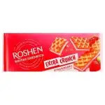 Epres krémmel töltött szendvicsostyák Roshen Wafers Sandwich Crunch, 142g, nagykereskedelem