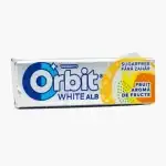 Wrigley's Orbit fehér gyümölcsízű cukormentes rágógumi 10 darab, 15,37 g, 30 szett, nagykereskedelem