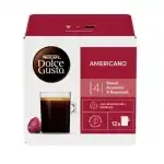 Capsule NESCAFÉ Dolce Gusto Americano, 102g, 12 capsule – cafea clasică, aromată și rapidă, engros