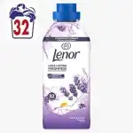 Lenor Levendula és Kamilla illatú öblítő, 675 ml, 32 mosás, nagykereskedelem