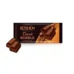 Roshen black aerated chocolate, 80 g, wholesale