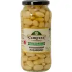 Fasole Albă Gigant Campese 540 g – Boabe Mari în Saramură, Fără Conservanți, engros