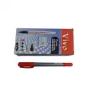 Marker vivo subtire rosu, engros