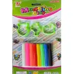 Plasticine modeling clay 12 shades, wholesale