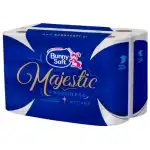 Bunny Soft toalettpapír MAJESTIC 12 tekercs (3 rétegű), nagykereskedelem