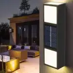 Zestaw 2 x wodoodporna lampa ogrodowa solarna IP65, 17376, sprzedaż hurtowa