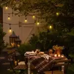 Warm White String Lights 5m 10 bulbs, 20325, wholesale