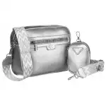 Geantă crossbody Rovicky pentru femei RKp05Hrh4089 argintie, 40808079, en-gros