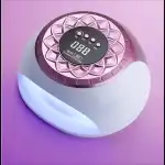 Lampa UV LED do paznokci o dużej mocy 268 W, 57 diod LED, Sun S9, różowa, 14741050, hurtowa