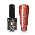 Oja semipermanentă Next By Zellia 10ml fără Hema/TPO 095PORTOCALIU SHIMMER, 93271660, en-gros