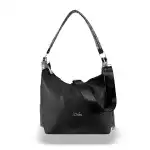 Torba na ramię damska Zellia Zlb251 BlackGraphite Strus, 10638996, hurt