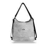 Torba/plecak damski Zellia na ramię Zlb317 Jeans Grey, 99350505, hurt