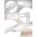 SMD LED table lamp, white, wholesale