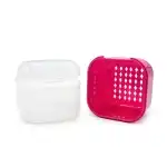 Set of 2 units: Bit sterilization box, pink, wholesale