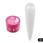Żel do modelowania paznokci 15 gr, Disco Flashing Glitter Builder Gel 02, hurt