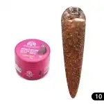 Nail modeling gel 15 gr, Disco Flashing Glitter Builder Gel 10, wholesale
